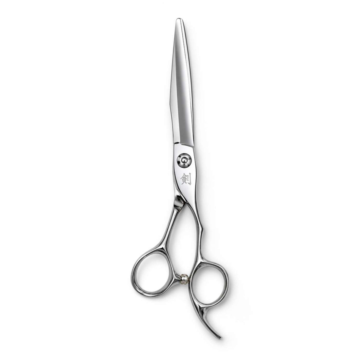 Ichiro Tsurugi Master Barber Hair Cutting Shears - front view (SKU: ICH-TSU-C60)