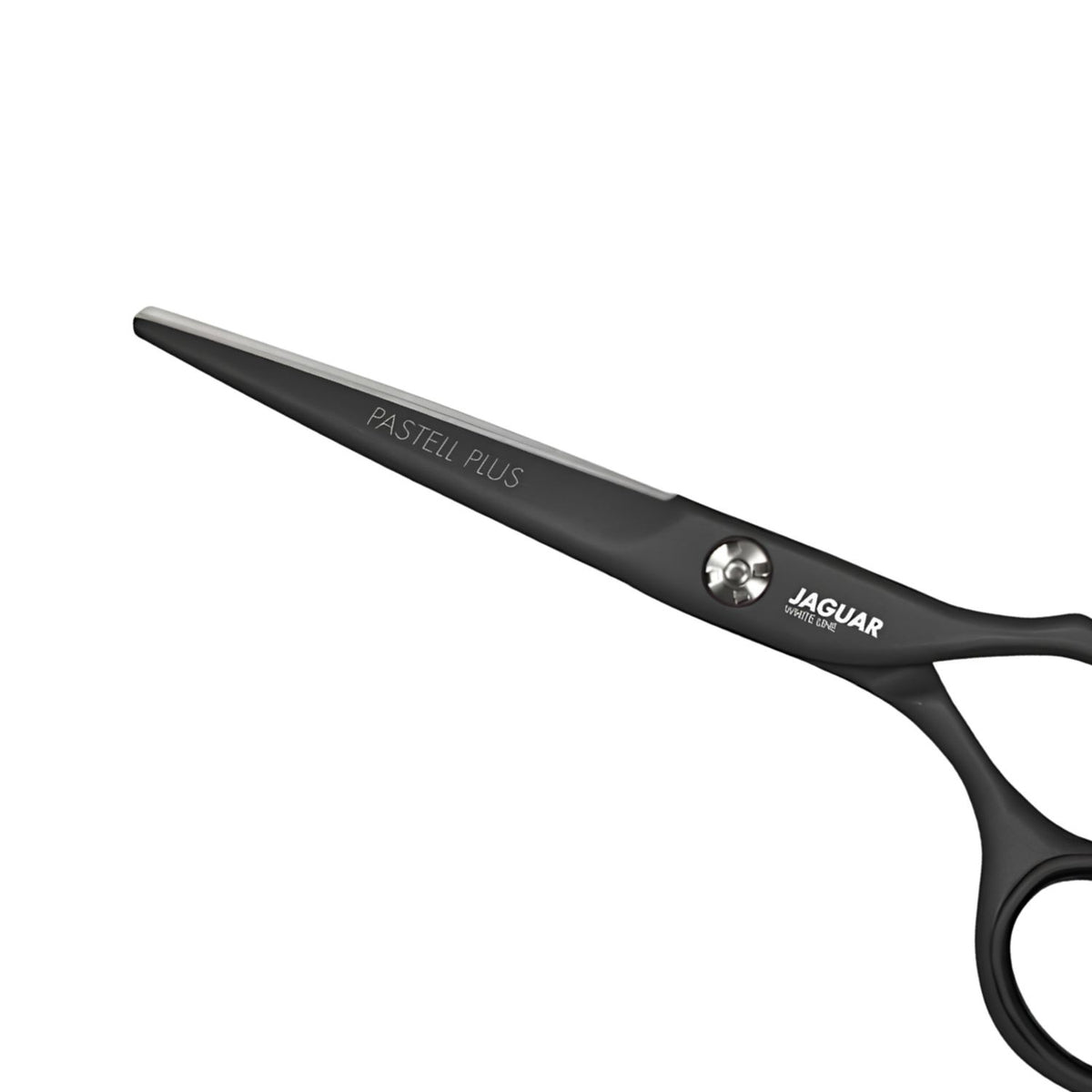 Jaguar Pastell Plus Black Lava Hairdressing Shears — blade detail