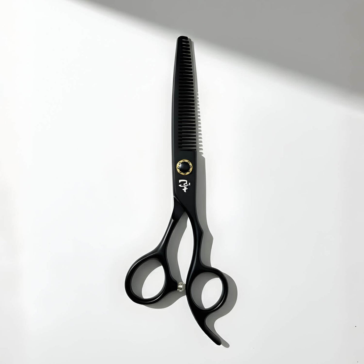 Ichiro Matte Black Hair Thinning Shears (SKU: ICH-MTB-T60) (SKU: ICH-MTB-S50)