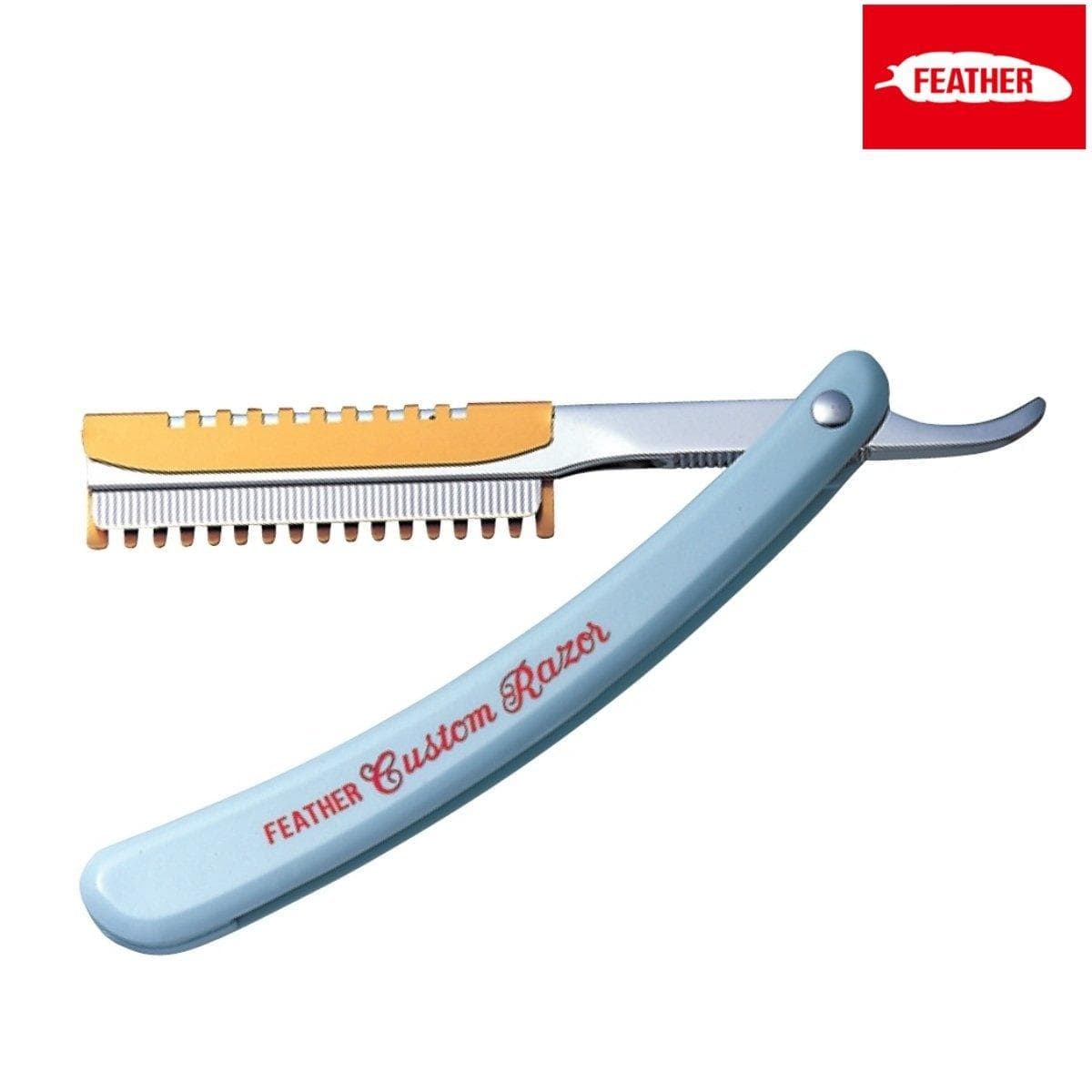 Feather Styling Razor Custom Type - Feather - Japan Scissors USA (SKU: RAFC)