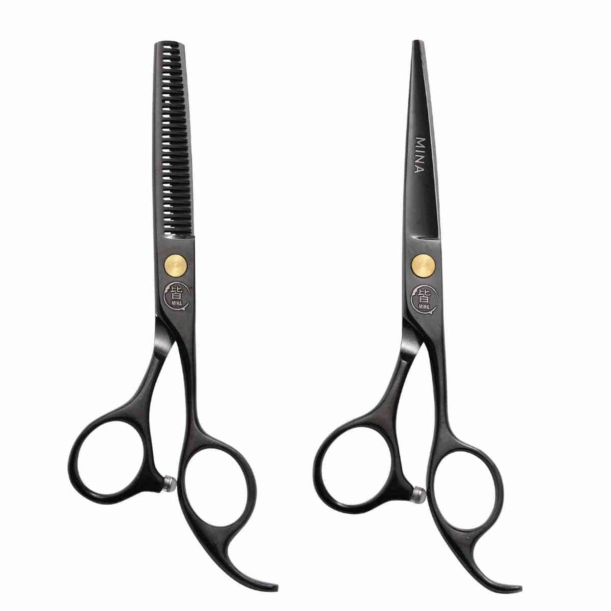Mina Black Diamond Hair Shear Kit (SKU: MIN-BDMD-S55)