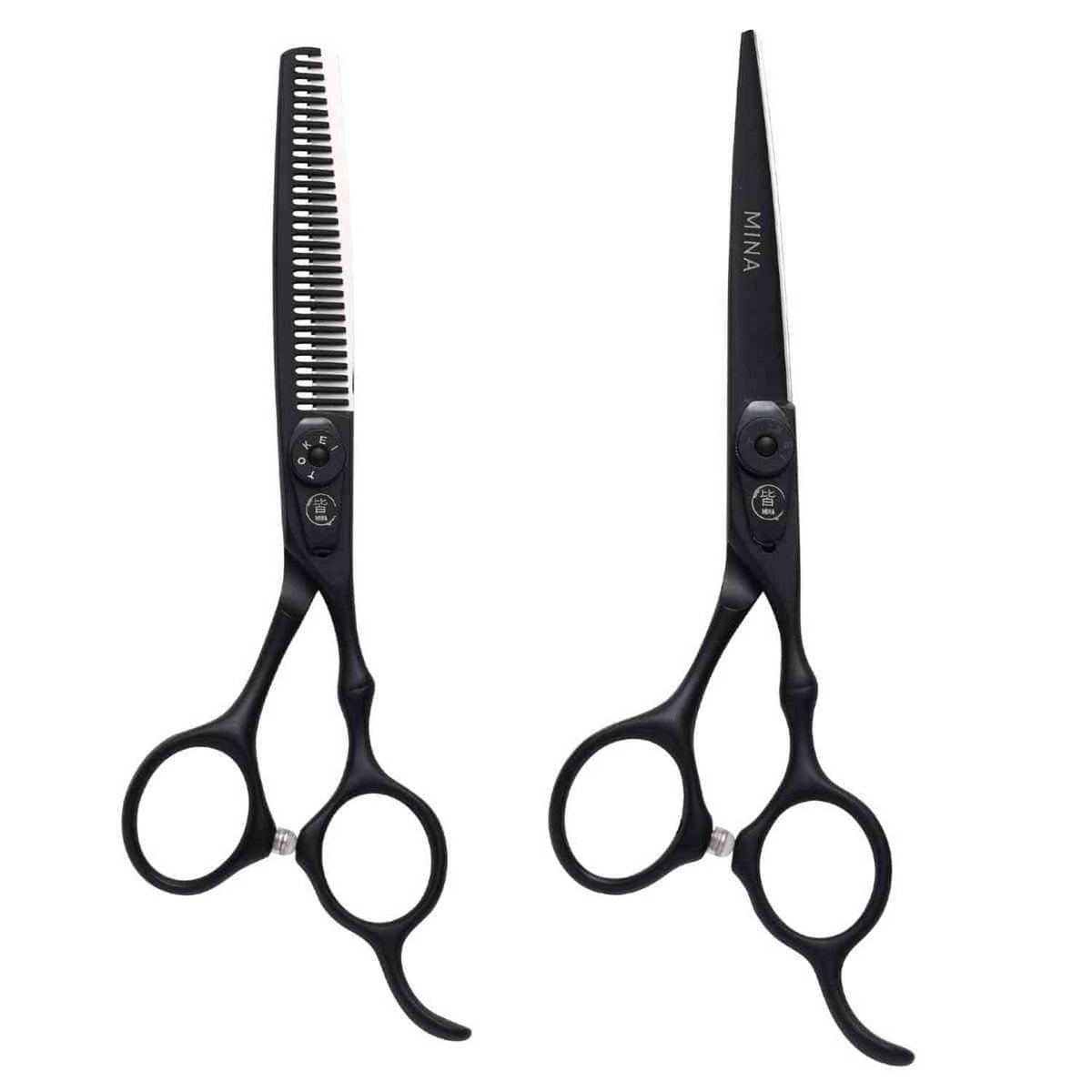 Mina Timeless Cutting & Thinning Hair Shears Kit (SKU: MIN-TML-S55)