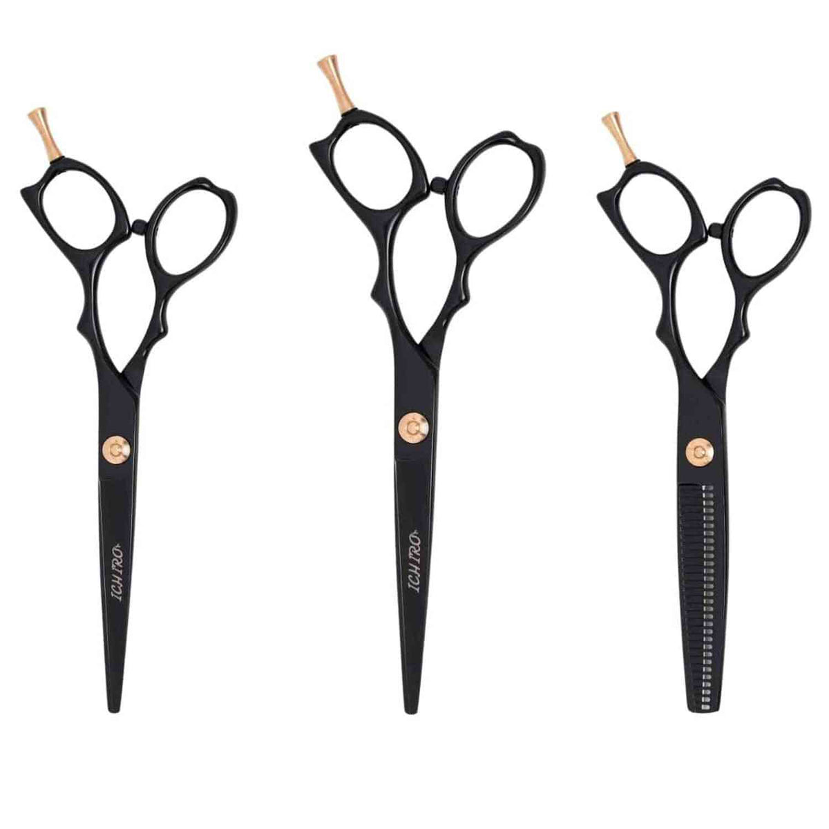 Ichiro Ash Gold Master Shear Set (SKU: ICH-ASH-MS605050)