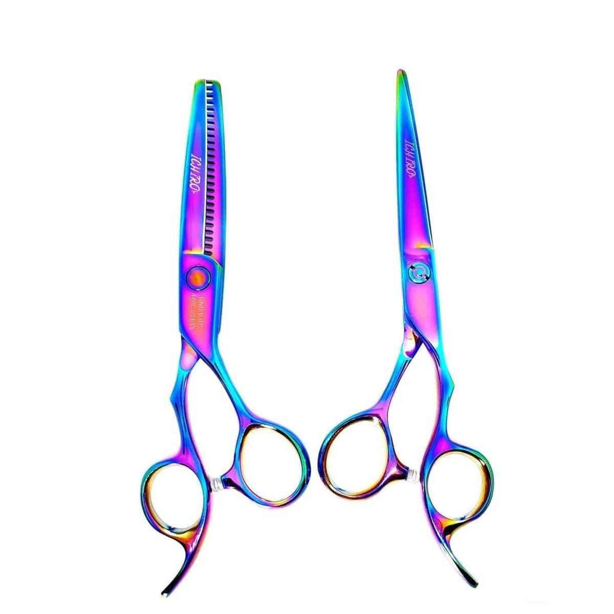 Ichiro Rainbow Cutting & Thinning Shears Set (SKU: ICH-RNB-S50)