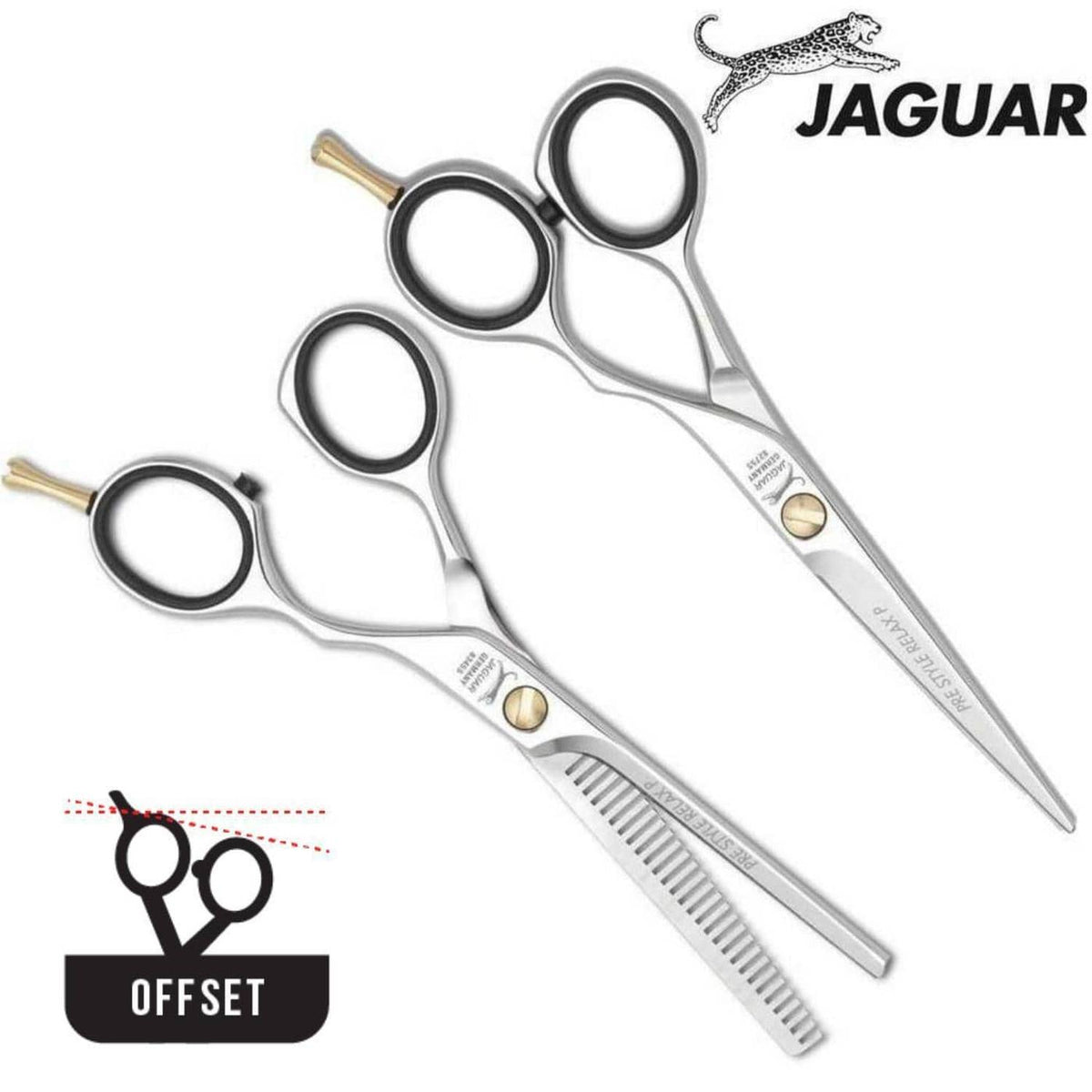 Jaguar Pre Style Relax Left-Handed Shear Set (SKU: JAG-823525-SET)
