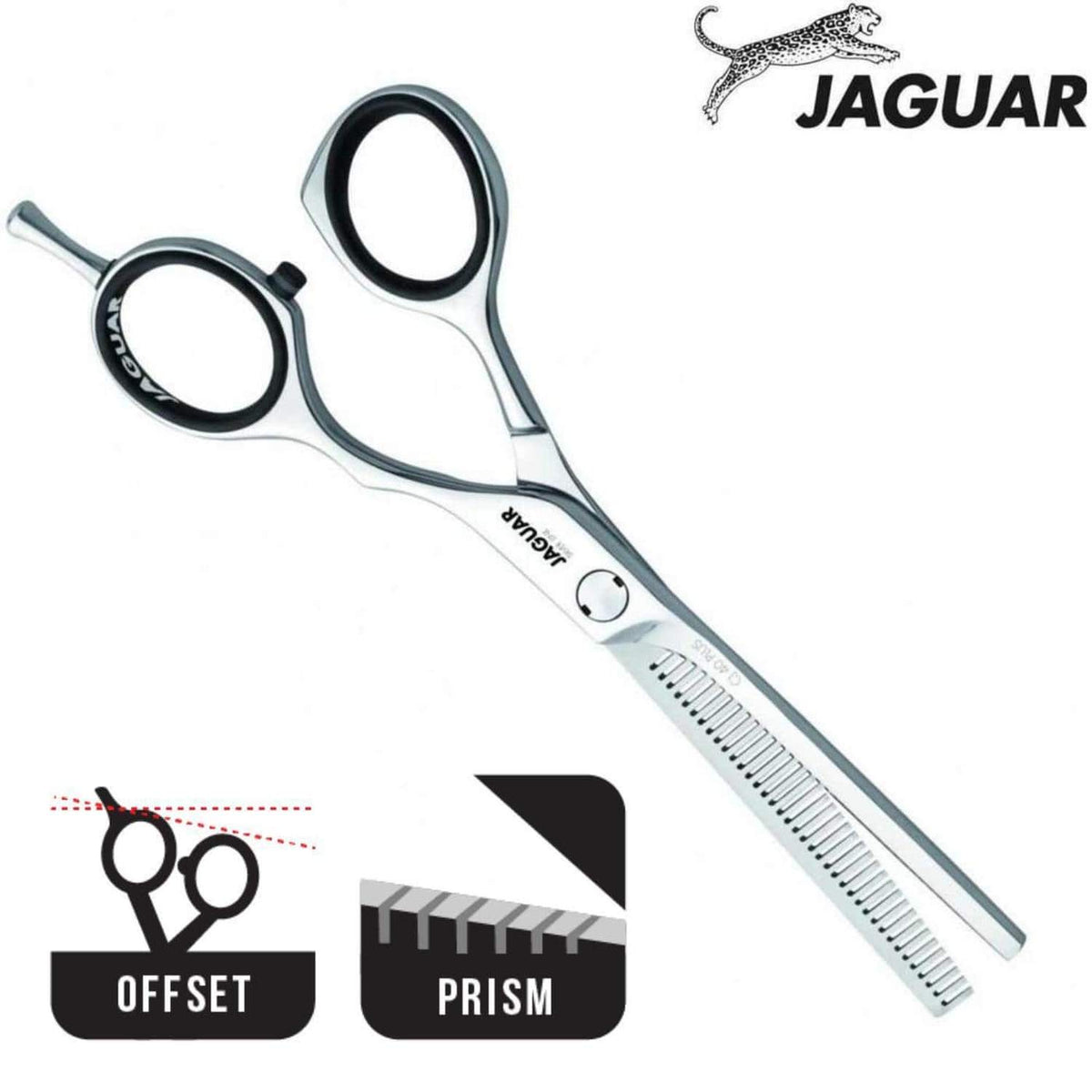 Jaguar Silver Line CJ4 Plus Hair Thinning Shears (SKU: JAG-92555)