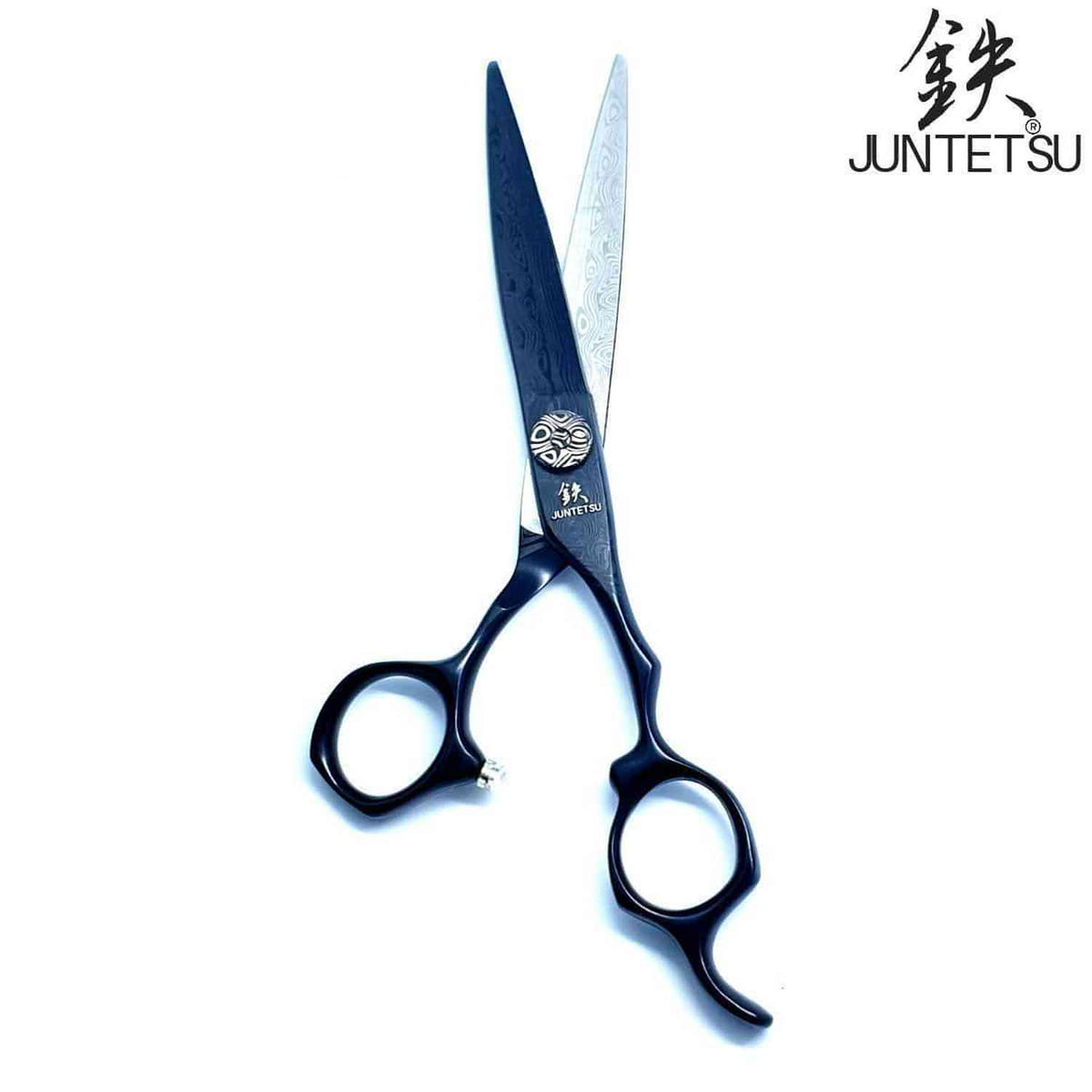 Juntetsu Black Damascus Cutting Shears (SKU: JUN-DAM-C60)