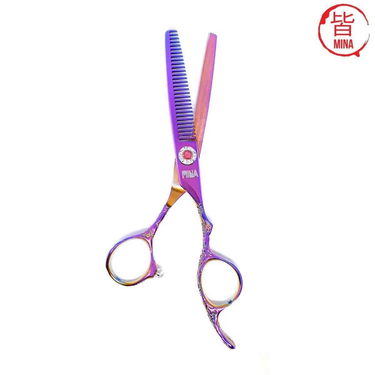 Mina Rainbow II Master Shear Set (SKU: MIN-RNB-M606055)