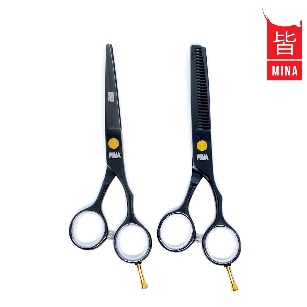 Mina Traditional Cutting & Thinning Shear Kit - Japan Scissors USA