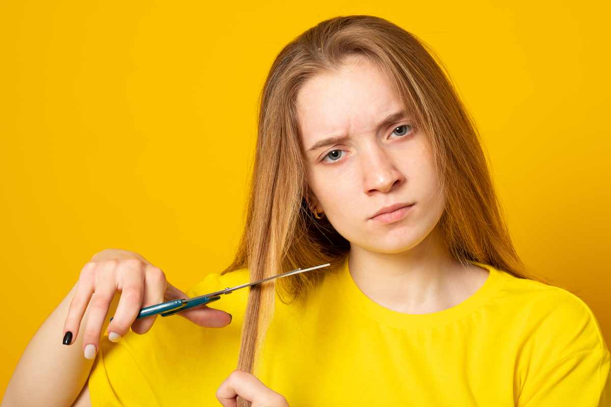 How To Trim Your Hair At Home Without Regrets - Japan Scissors USA