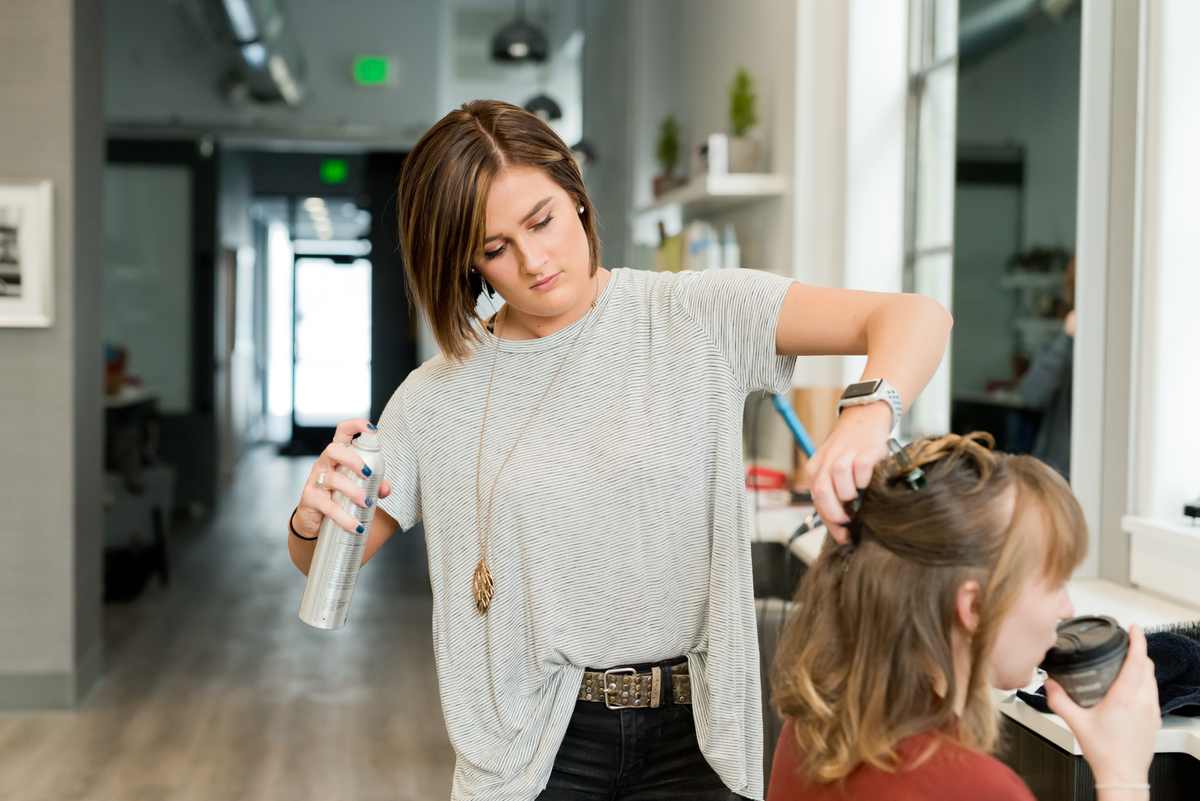 ladies hair dressing LaSandra Michelle Style