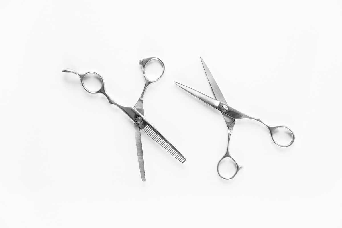 Ciseaux à Cheveux Professionnels 4K Shears J001 6,5'' – Acier Japonais, Rasoir Pour Tous Types