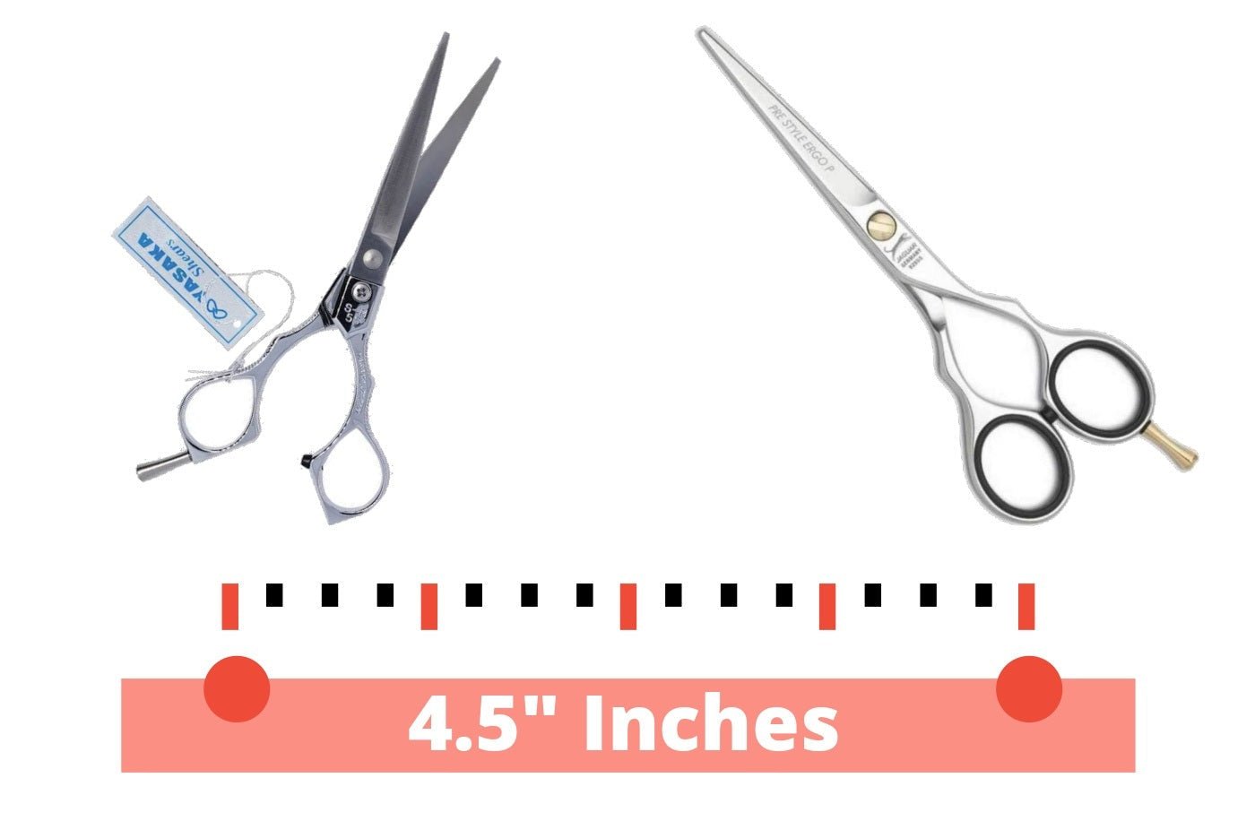 Browse 4.5" Inch Length Hairdressing Shears - Japan Scissors USA