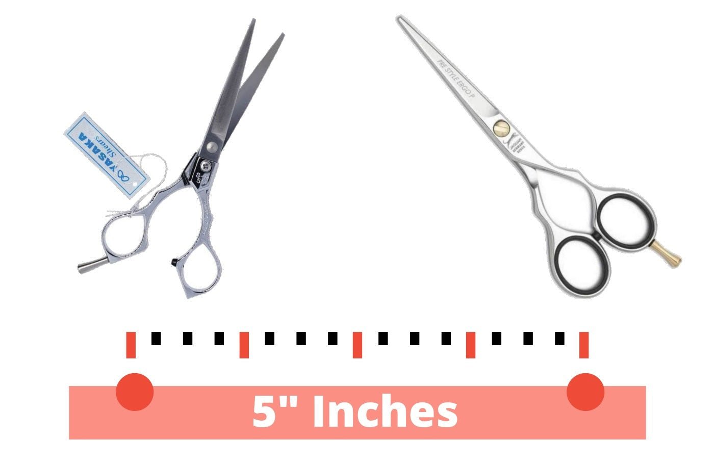 Hasami 5 In. Hair Cutting Thinning Scissors Righty Thinning Shears Set –  Allegro Beauty Store