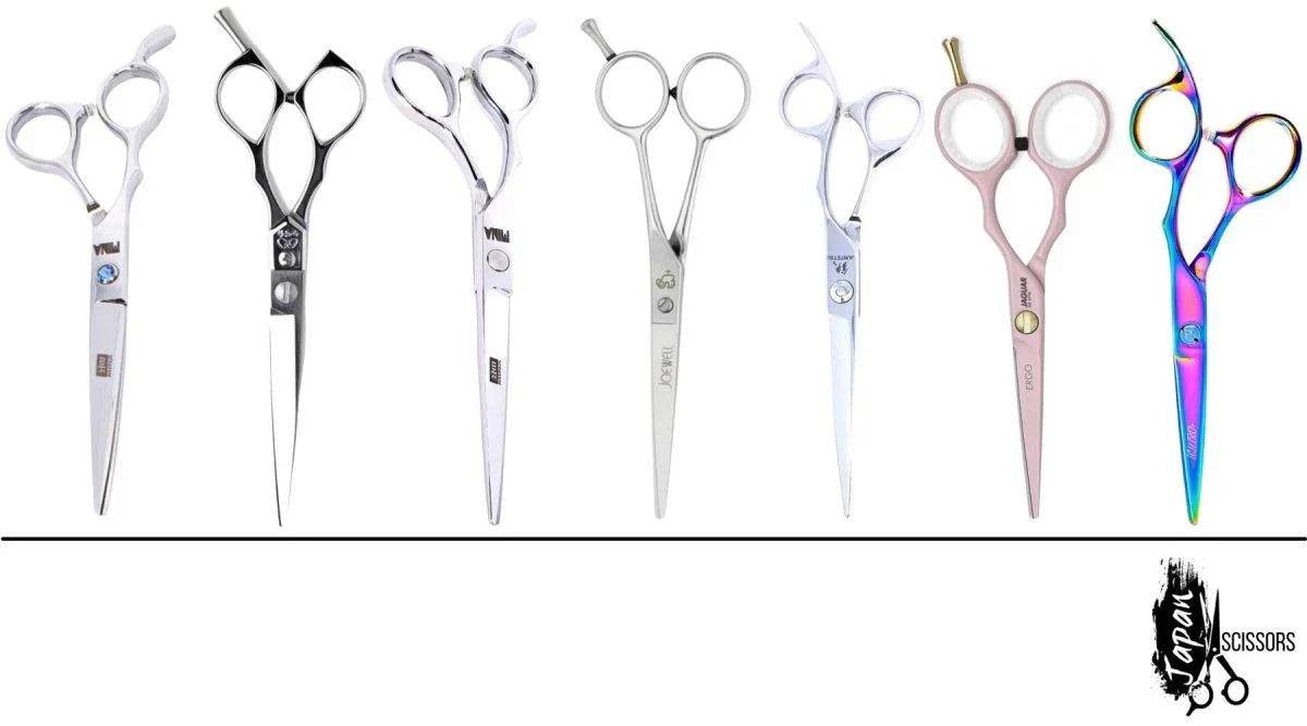 Hair scissors from Japanese brands: Yasaka, Joewell, etc. For Salons & Hair Stylists