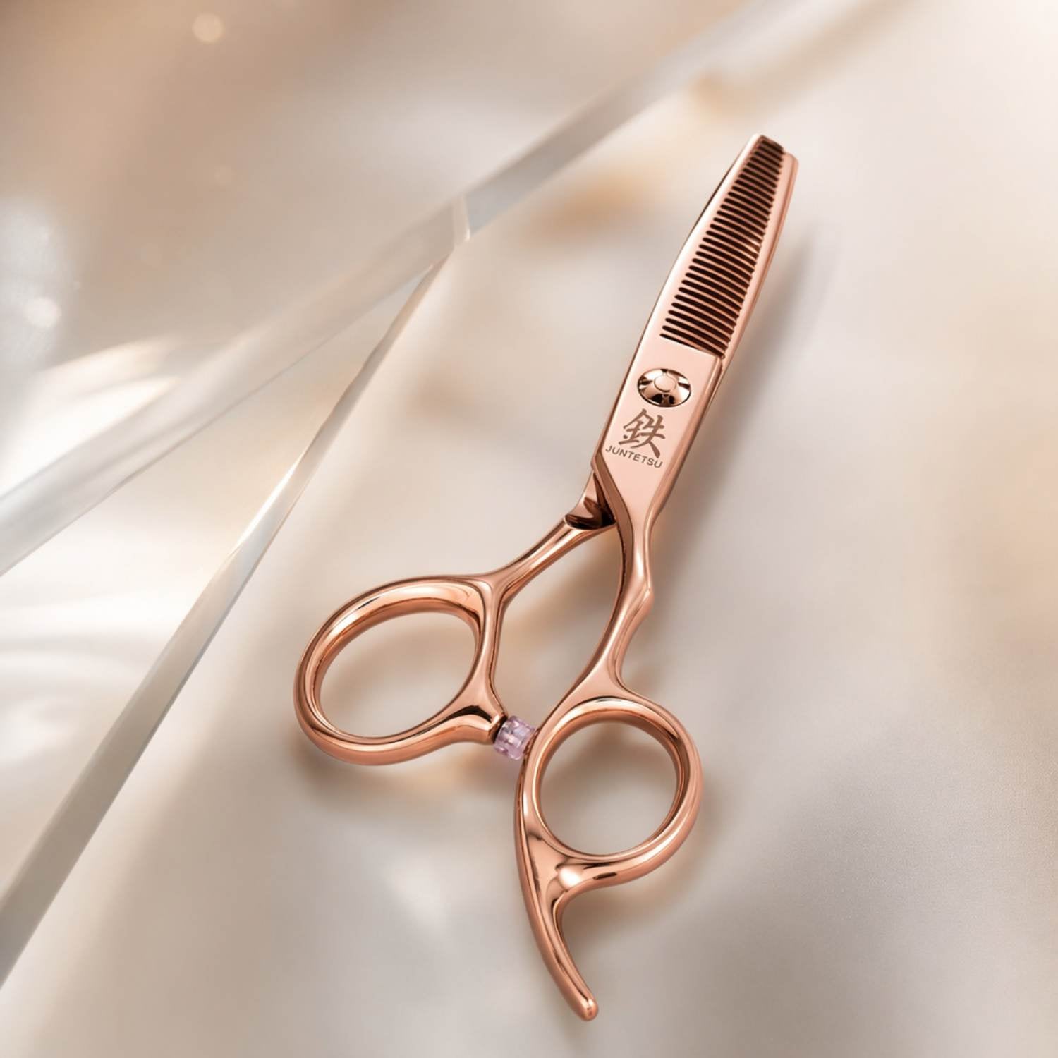 Juntetsu Rose Gold VG10 Pro Shears Set | Complete Kit - Japan