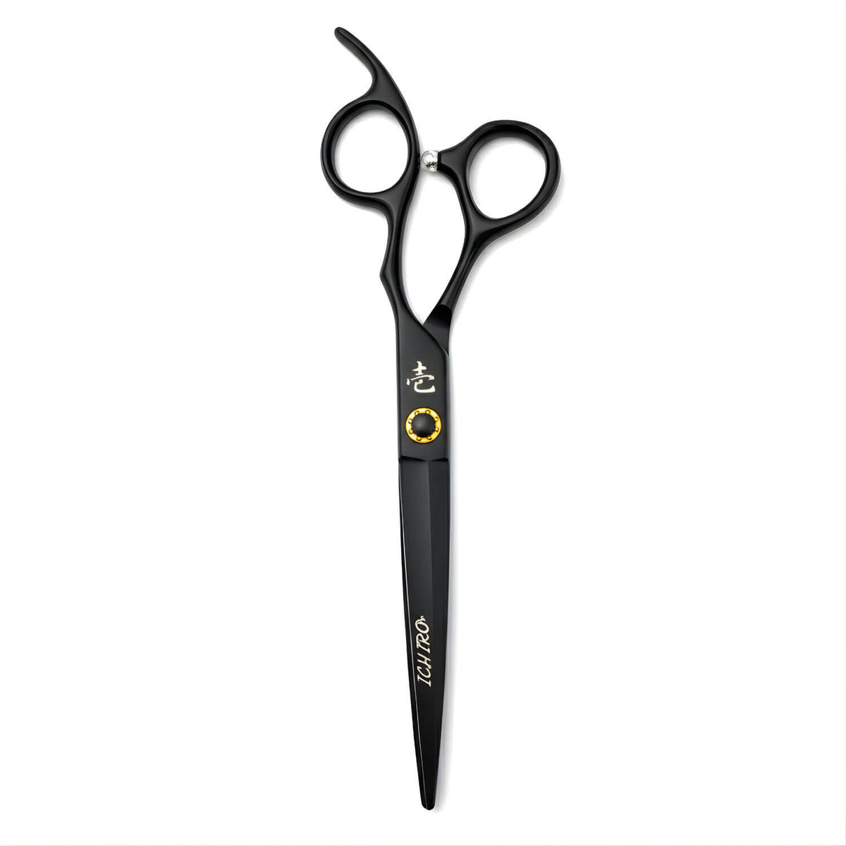 Ichiro Matte Black Hair Cutting Shears Right Handed From Japan 7.0&quot; Size (SKU: ICH-MTB-C50 ) 