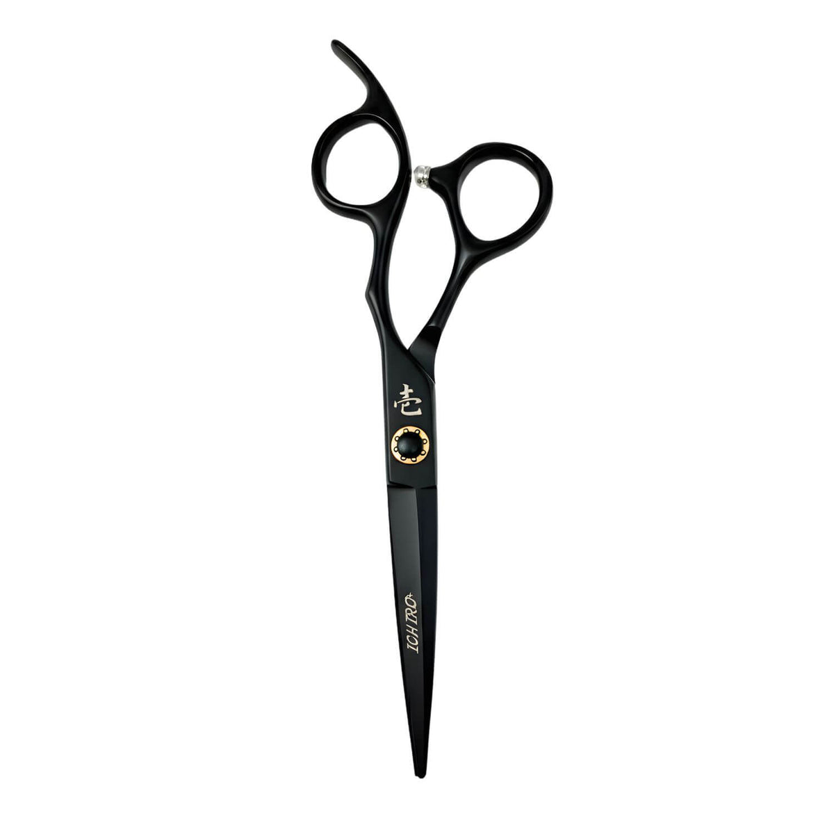 Ichiro Matte Black Hair Cutting Shears Right Handed From Japan 6.0&quot; Size (SKU: ICH-MTB-C50 ) 