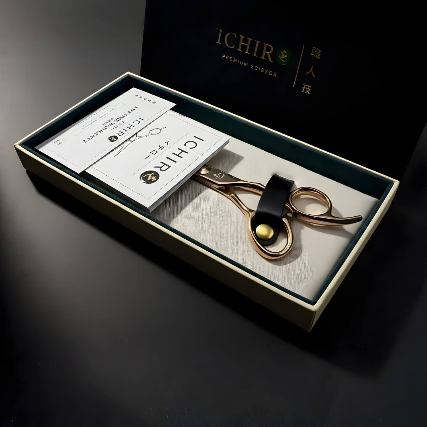 Ichiro Offset Hair Cutting & Texturizing Shear Set: Premium 440C