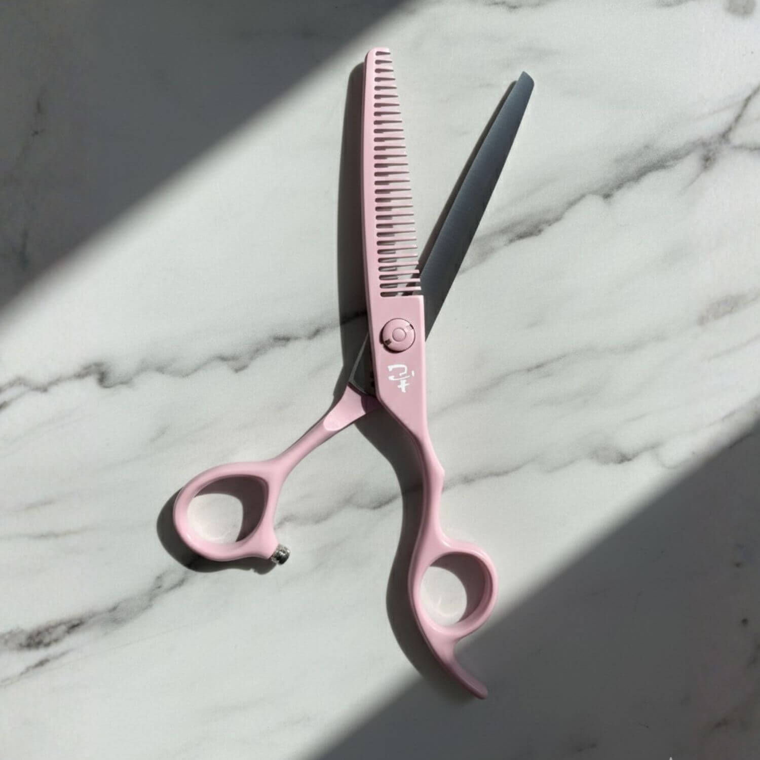 Ichiro Pastel Pink Precision Shear Master Set: Premium 440C Steel