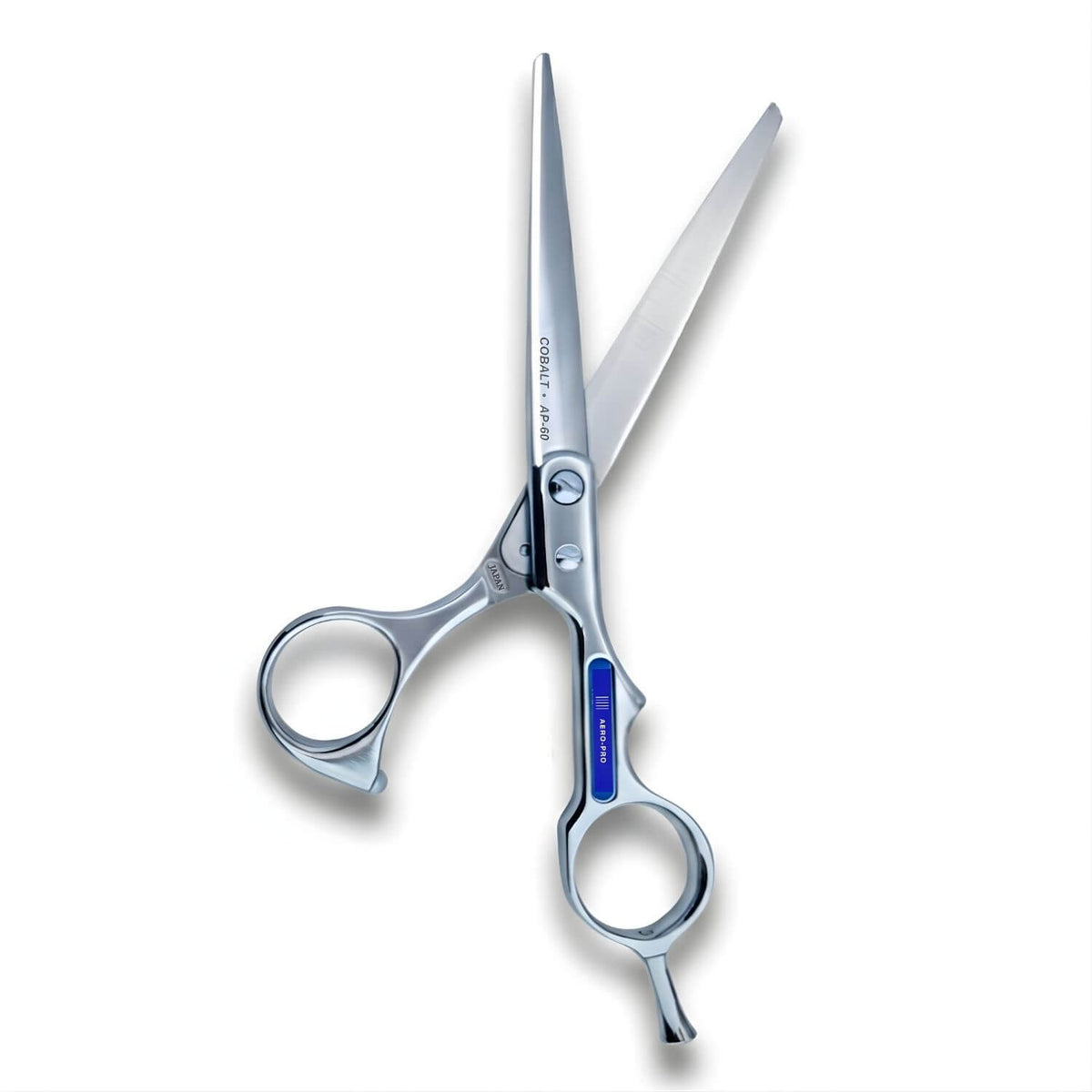 Juntetsu Cobalt Aero-Pro Shears Set  From Japan - Made in Tokyo, Japan -  - Blade Close Up - 5.5&quot; / 30 Teeth (Popular)  (SKU JUN-APS-5530)
