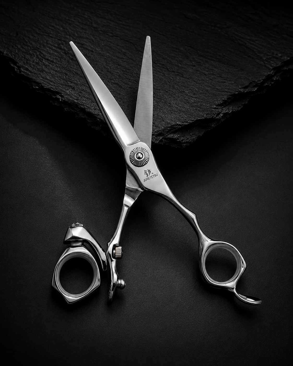 Juntetsu Swivel Offset Hair Cutting Shears