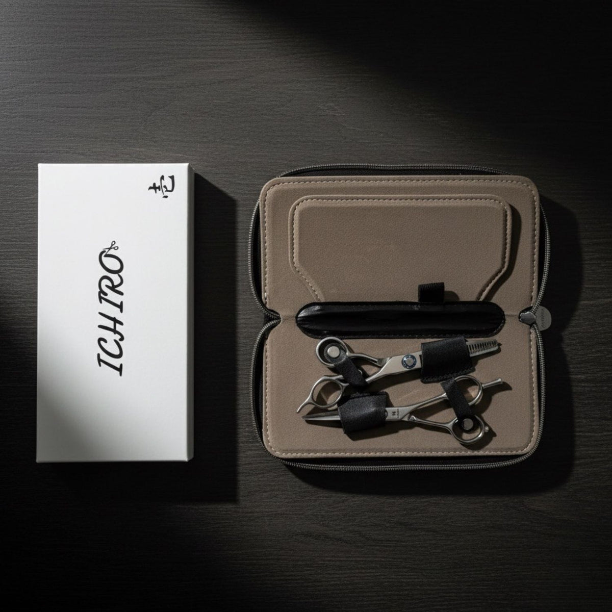 Ichiro Dragon Hairdressing Scissor Set 5.5&quot; Cutting &amp; 6.0&quot; Texturizing Shears