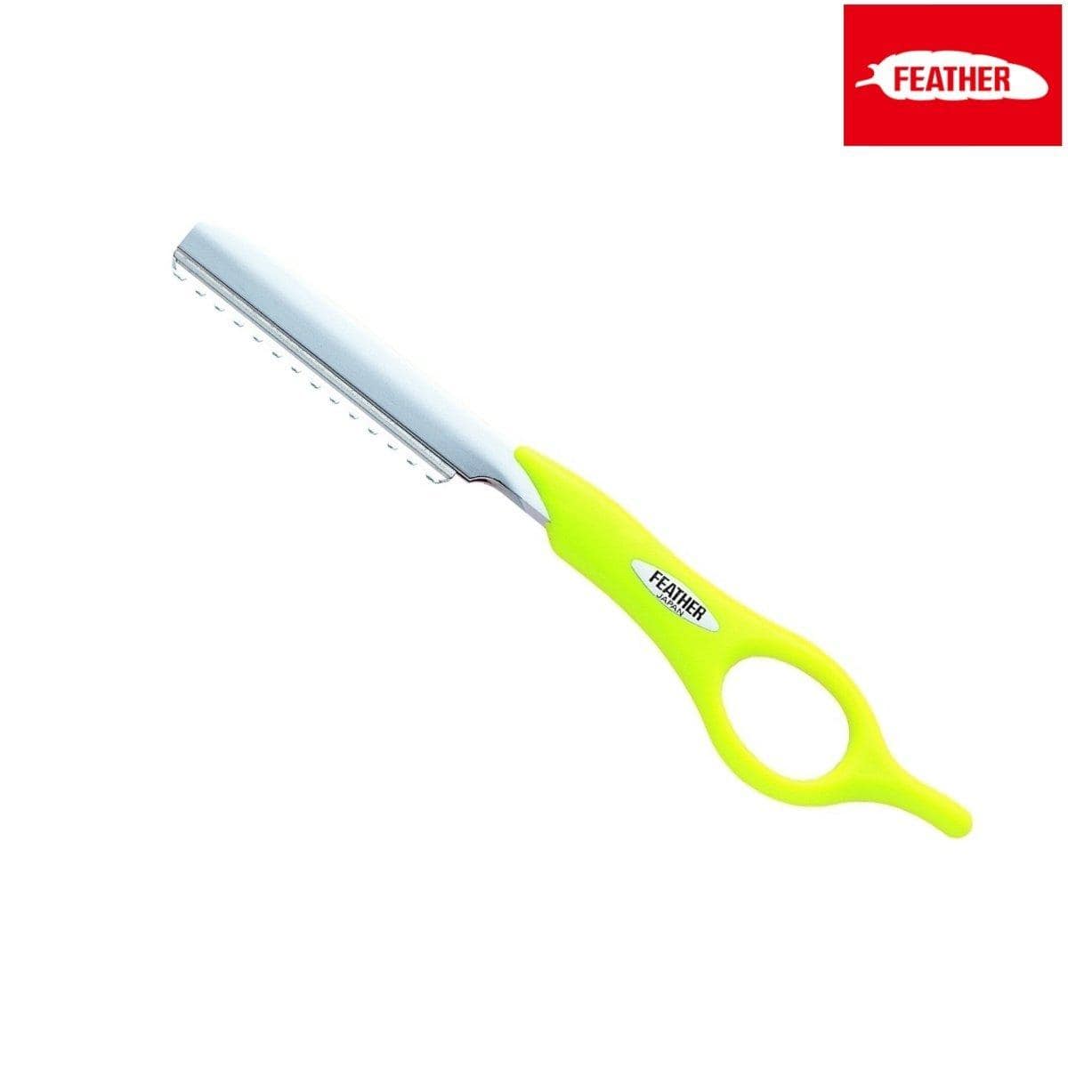 Feather Styling &amp; Texturizing Razor Short Handle - Feather - Japan Scissors USA