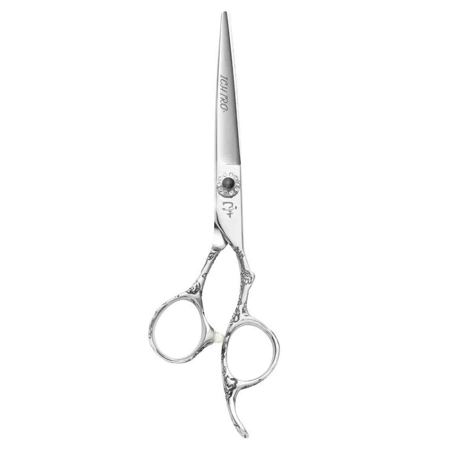 Show Gear 4.5-Inch Straight Hairdressing Scissors - Professional Grooming Shear With Removable Finger Rest