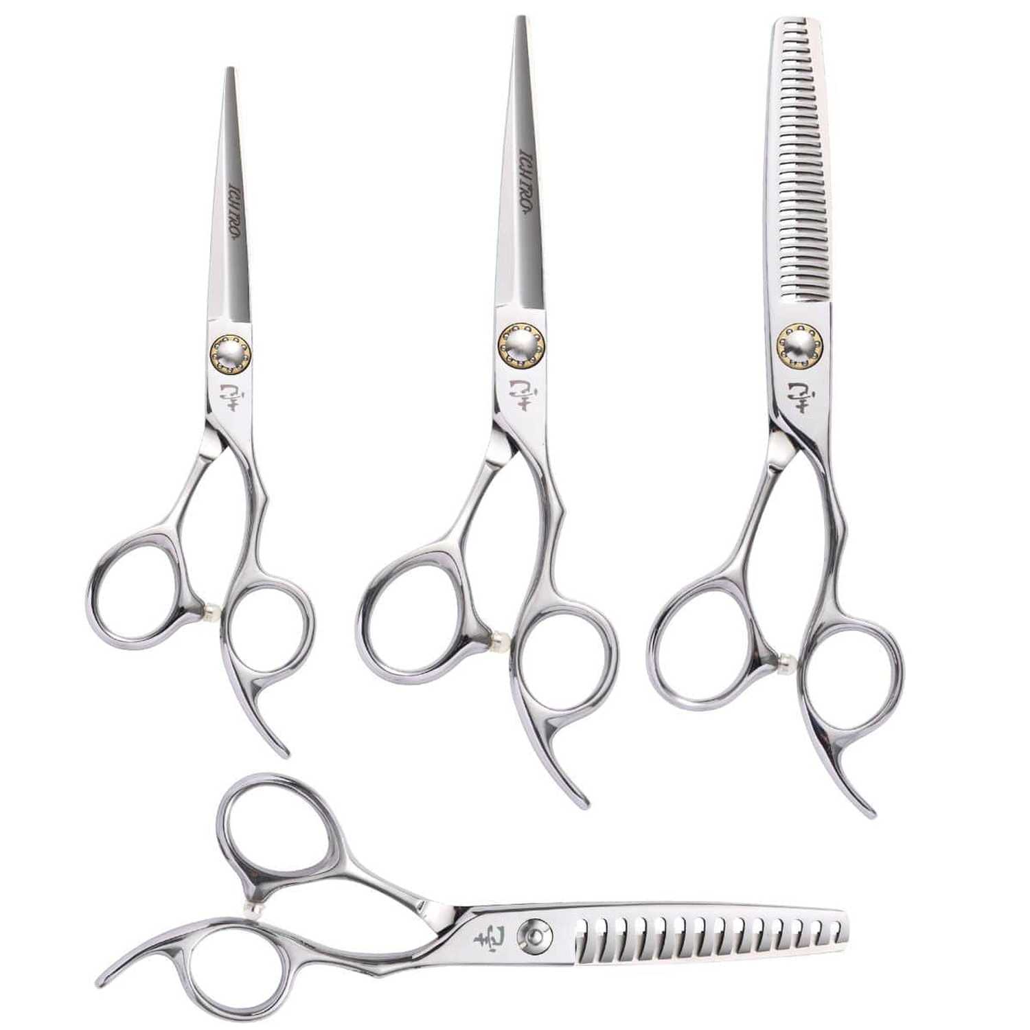 Ichiro Offset Ultimate Professional 4-Piece Shears Set: Premium