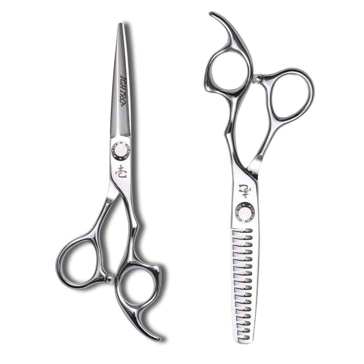 Ichiro Premium Series: Taiyo VG10 Cutting &amp; Texturizing Shear Set - Ichiro Scissors - Japan Scissors USA