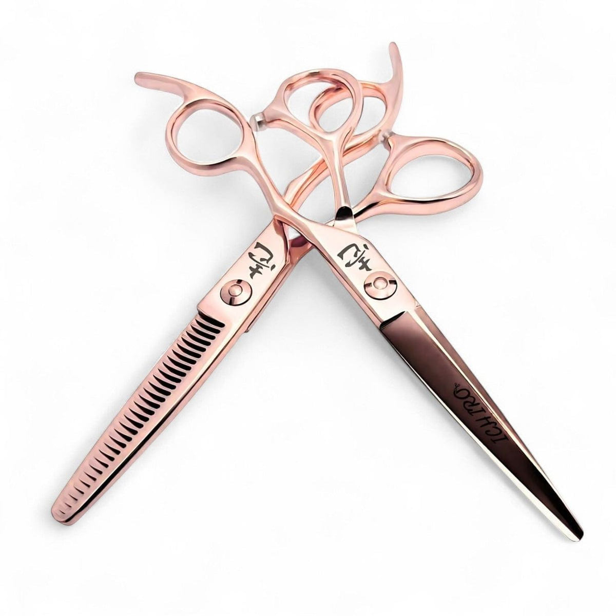Ichiro Rose Gold Sword Professional Shear Set (SKU: ICH-RSW-S50) (SKU: ICH-RSW-M5050)
