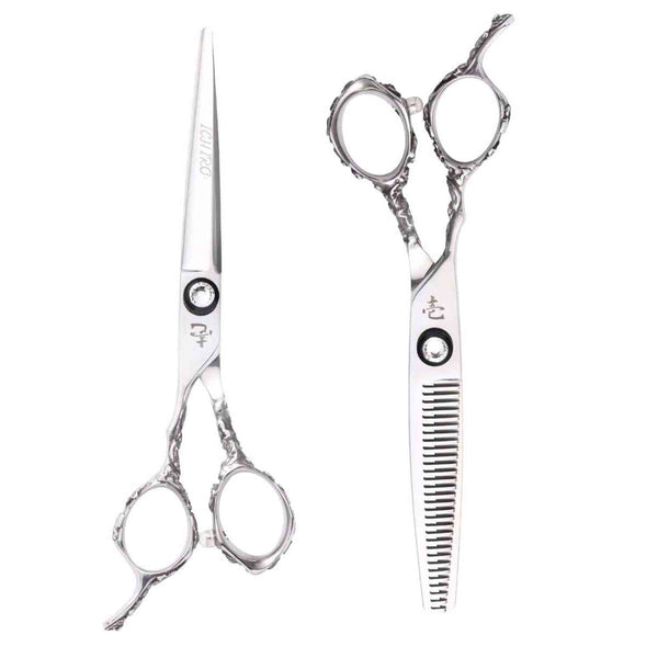 i - hiro Ichiro Rose Left-Handed Hair Shear Set: Premium 6
