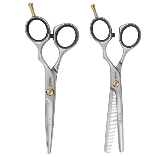 Professional Barber Shear Set | Jaguar Relax Cutting & Thinning