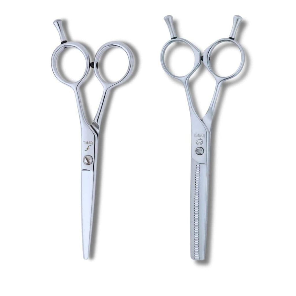 JOEWELL 散髪用シザー ステンレススチール 収納ケース付き2本セット joewell-new-era-hair-scissor-