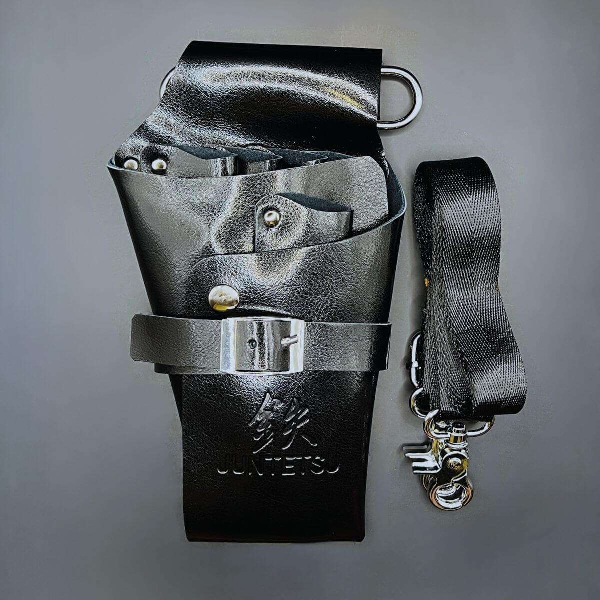 Juntetsu Black Belt Holster - Holds 5 Scissors (SKU: JUN-ADJST-5PC)