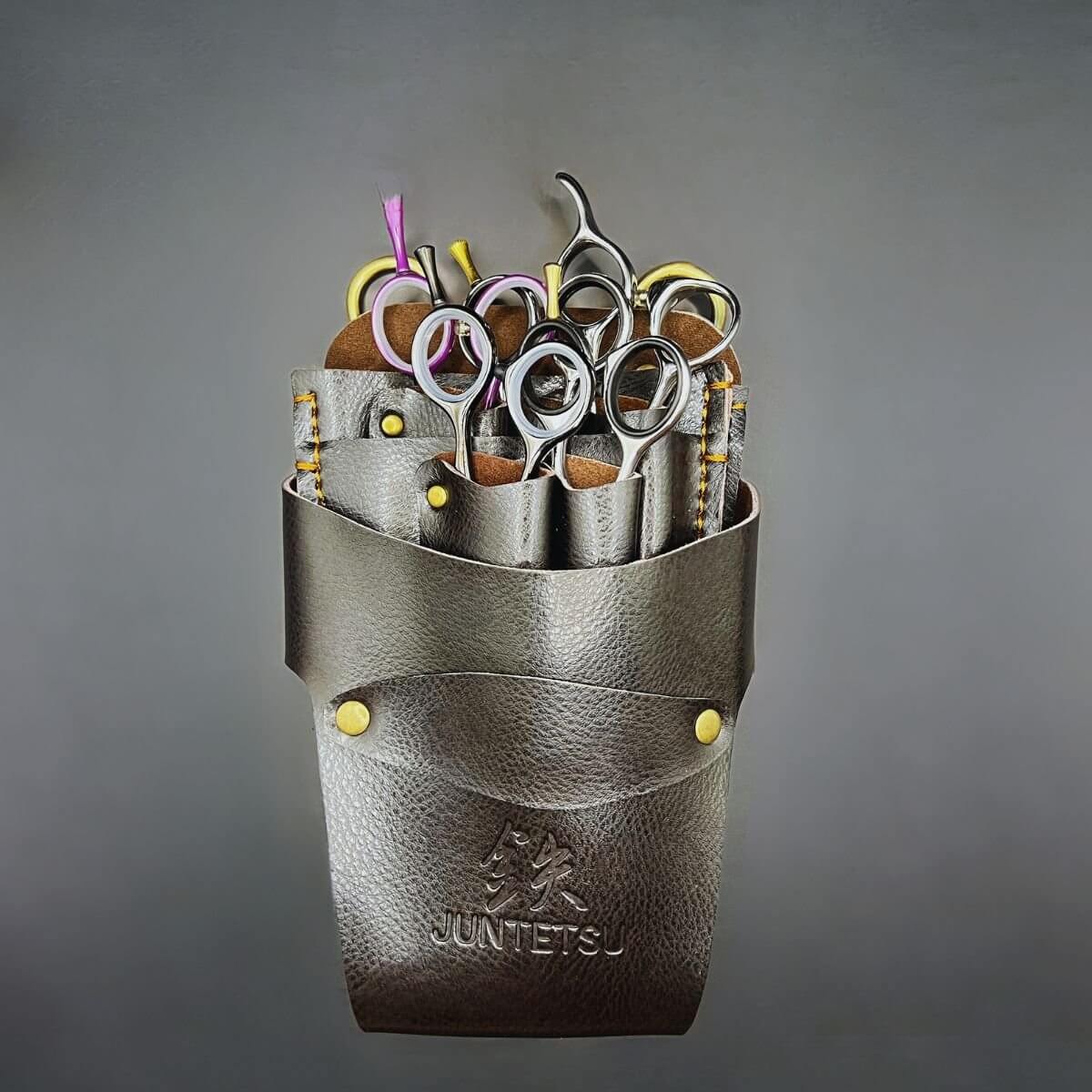 Juntetsu Classic Brown Leather Holster - 5 Professional (SKU: JUN-CLSC-5PC)