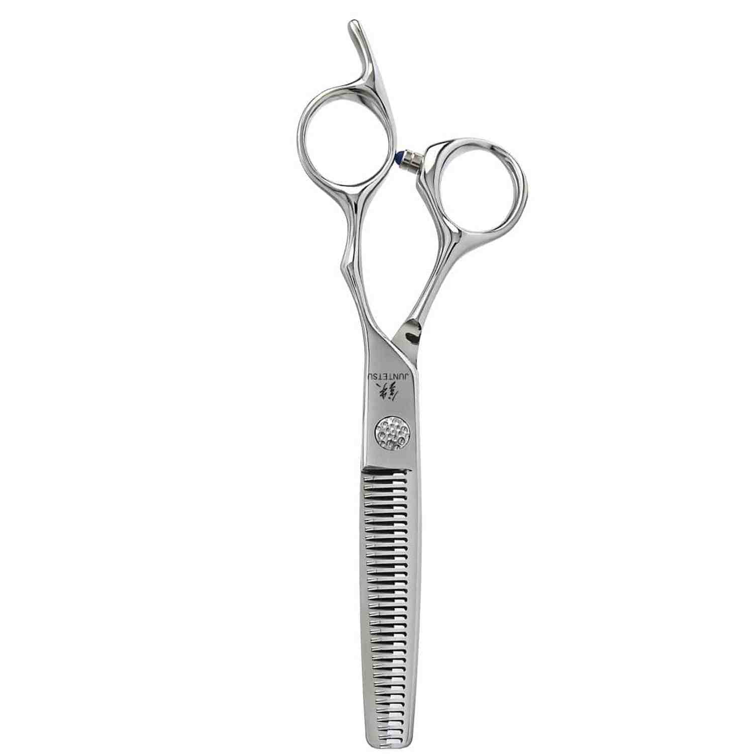 Juntetsu Crystal Elite Texturizing Shears | 30 V-Shaped Teeth | 20 