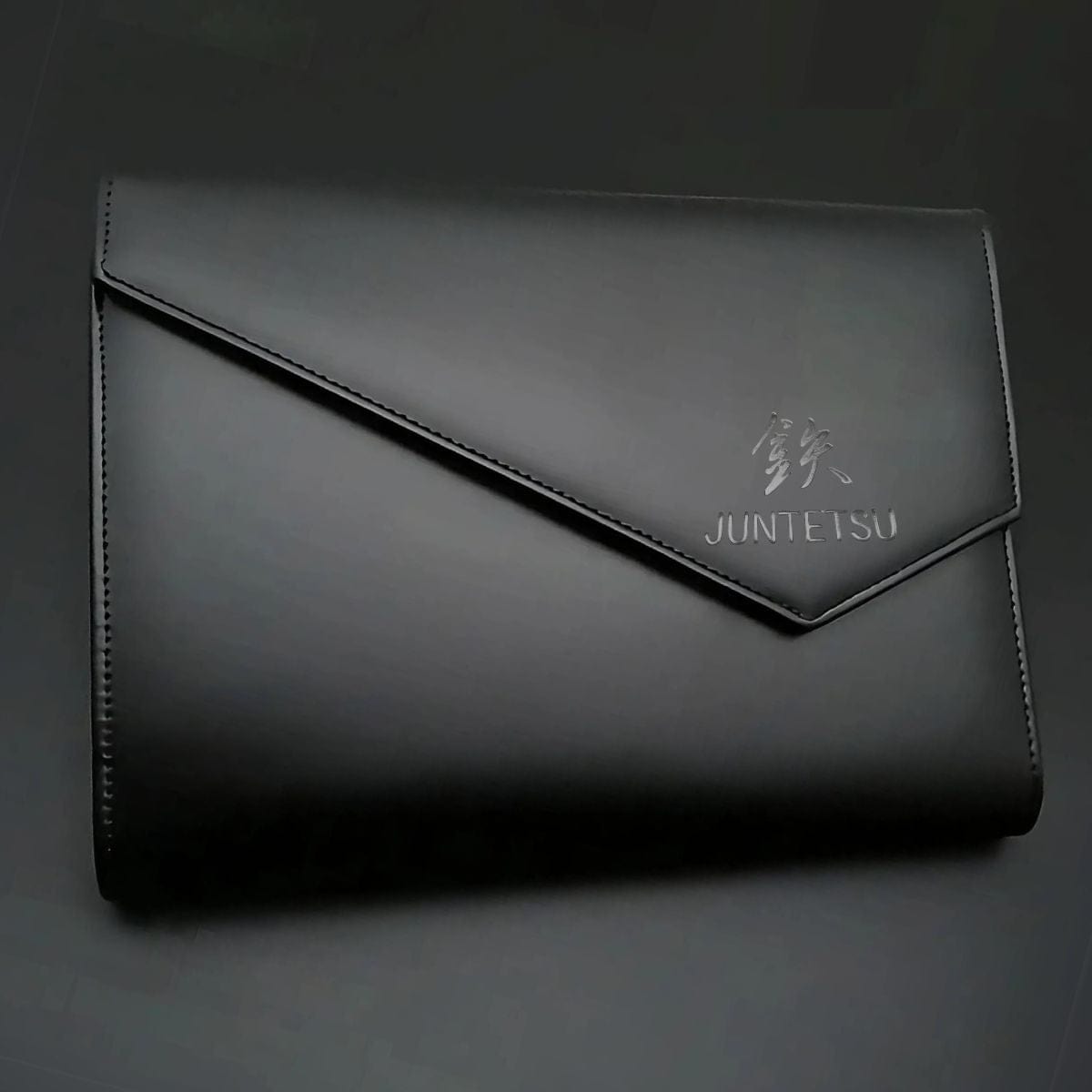 Juntetsu Leather Scissor Case - 8 Pocket Premium Storage (SKU: JUN-CASE-B8PC)