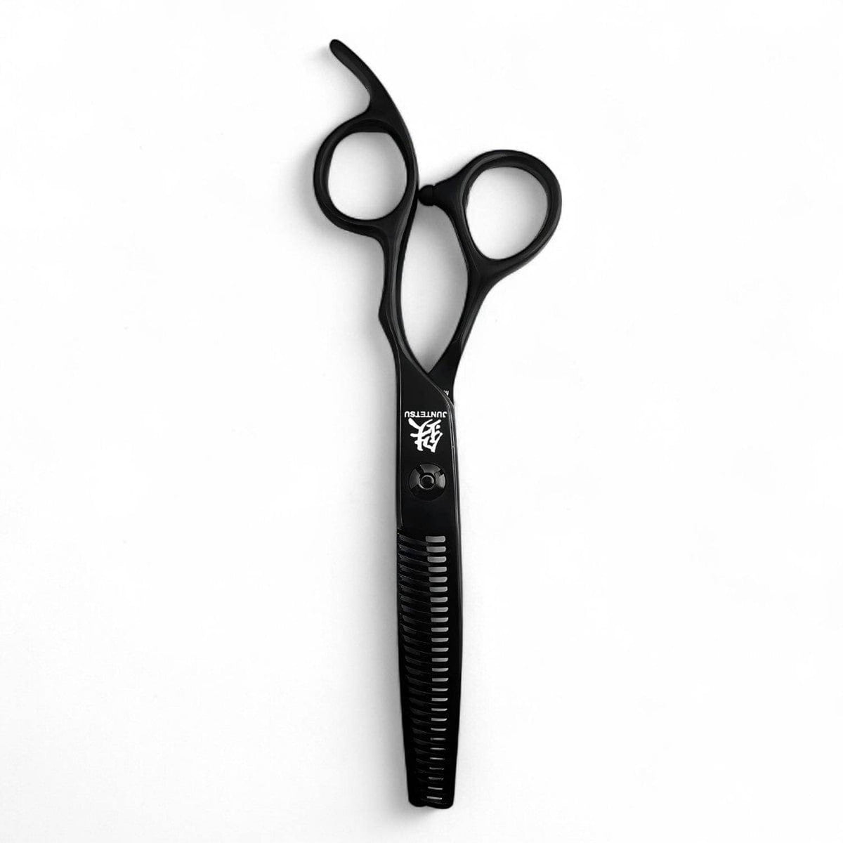 Juntetsu Matte Black Offset Professional Shear Set - Juntetsu Scissors - Japan Scissors USA