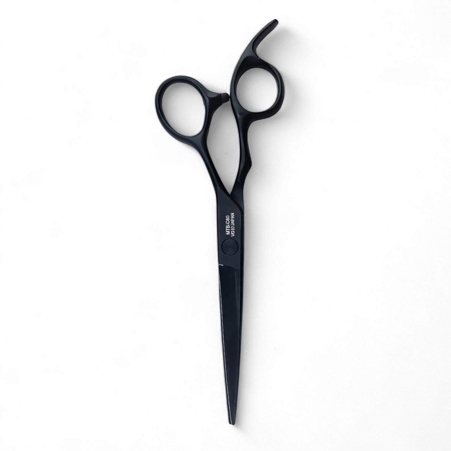 Juntetsu Matte Black 440C Hair Cutting Shears | Premium Japanese