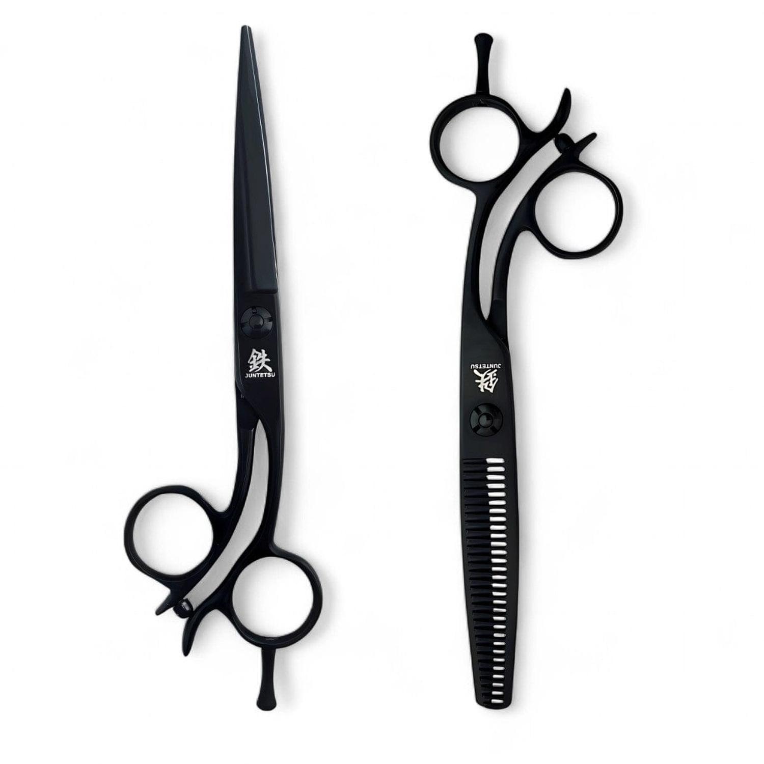Juntetsu Obsidian MIKURO EDGE Shears Set | Complete Kit - Japan