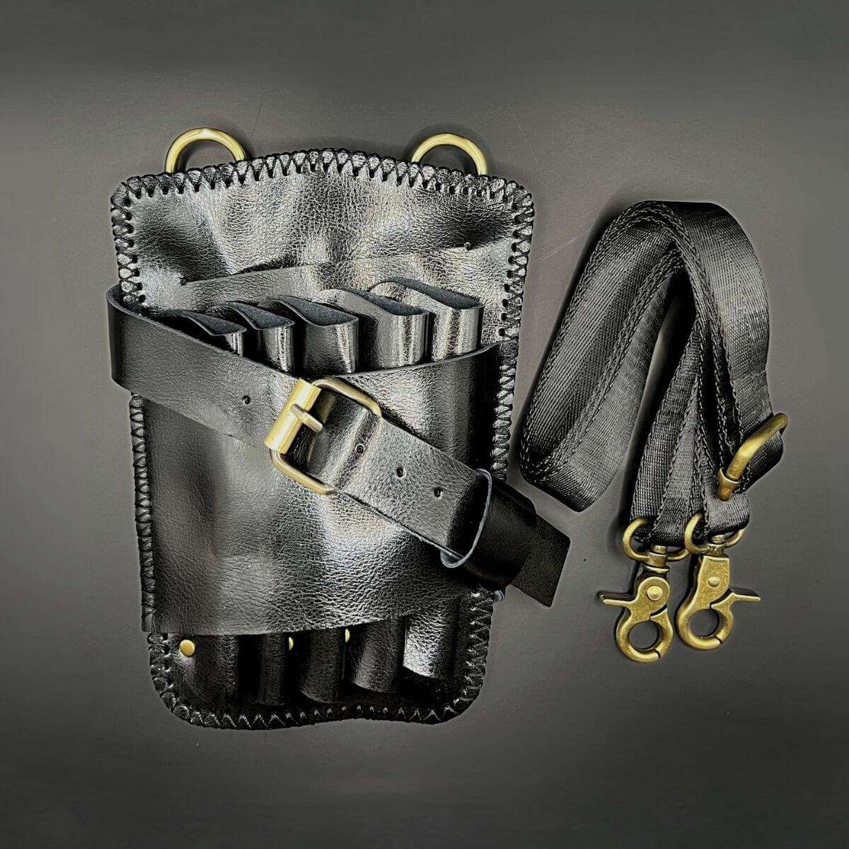 Juntetsu Shadow Belt Holster - 5 Pocket Professional (SKU: JUN-SHDW-5PC)