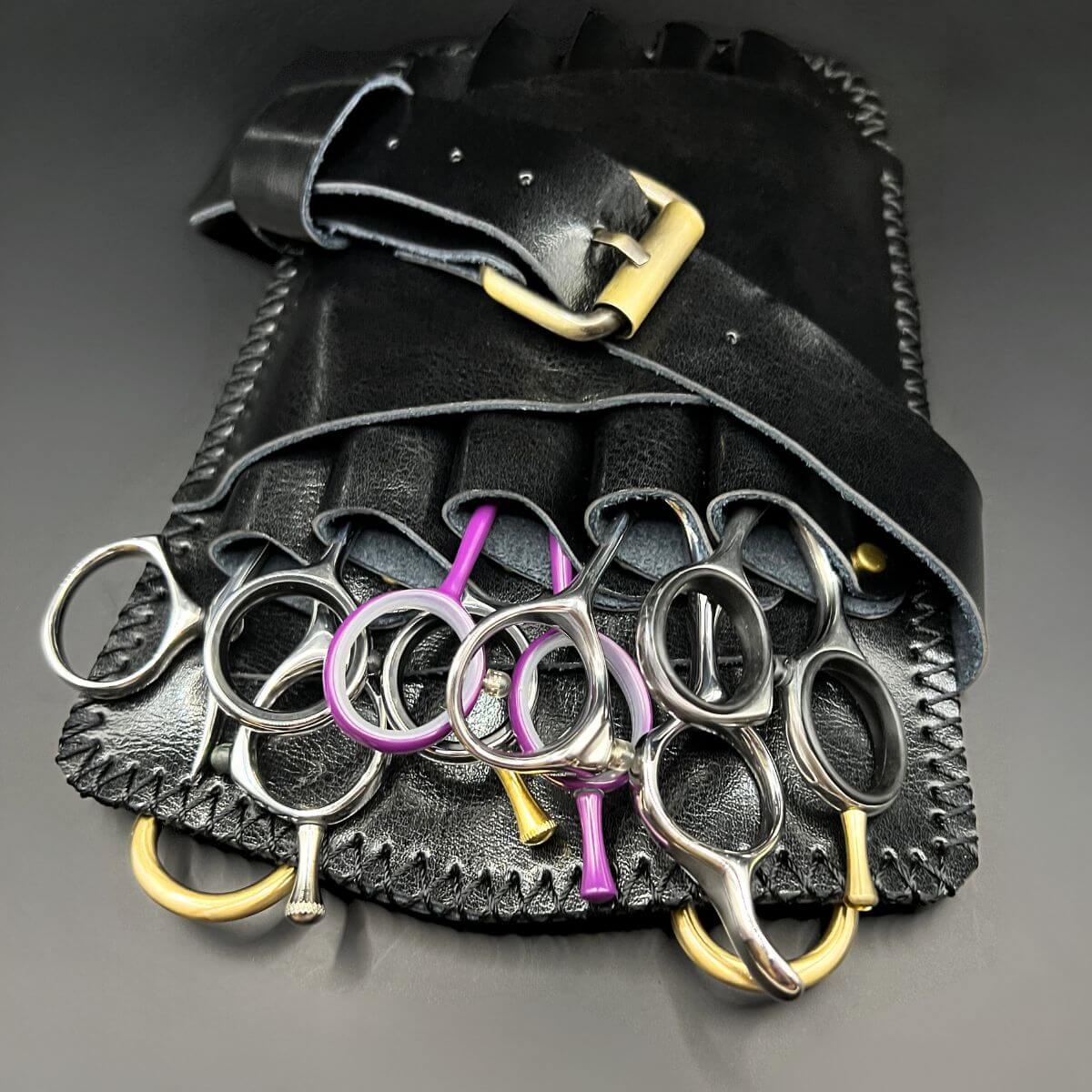 Juntetsu Shadow Belt Holster - 5 Pocket Professional (SKU: JUN-SHDW-5PC)