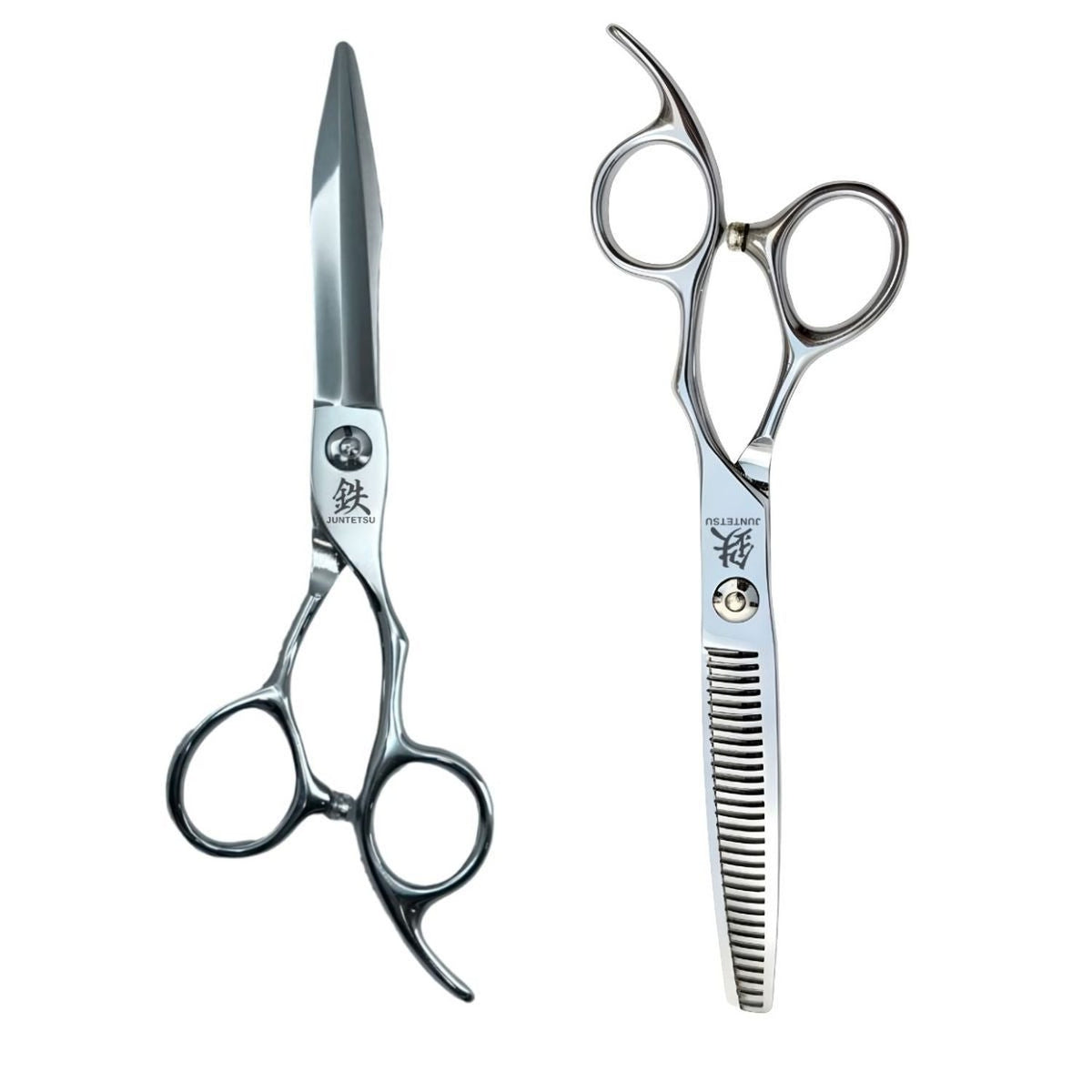 Juntetsu Sword Elite Cutting &amp; Texturizing Set - Juntetsu Scissors - Japan Scissors USA