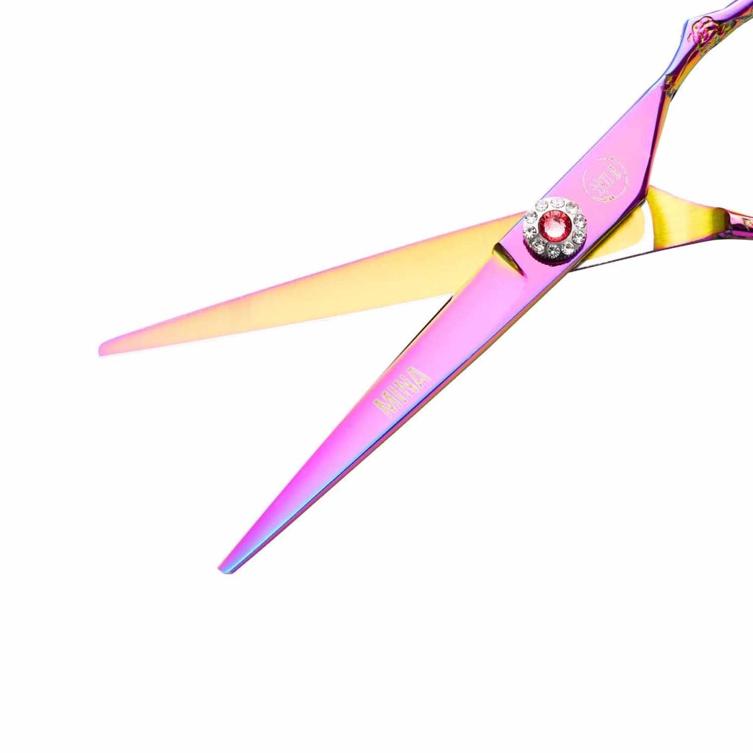 Mina Rainbow II Professional Hair Cutting Shears - Stylish
