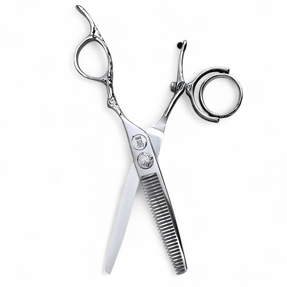 Mina Sakura Double Swivel Texturizing Shears (SKU: MIN-SAK-ST30) (SKU: MIN-SAK-SS55)