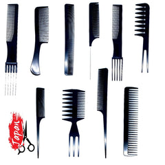 2 PCS Hair Comb Styling Set Barber Hairstylist Accessories,Professional Shaping & Wet Pick Barber Brush Tools, Anti-Static Hair Brush For Men Boys - View #11