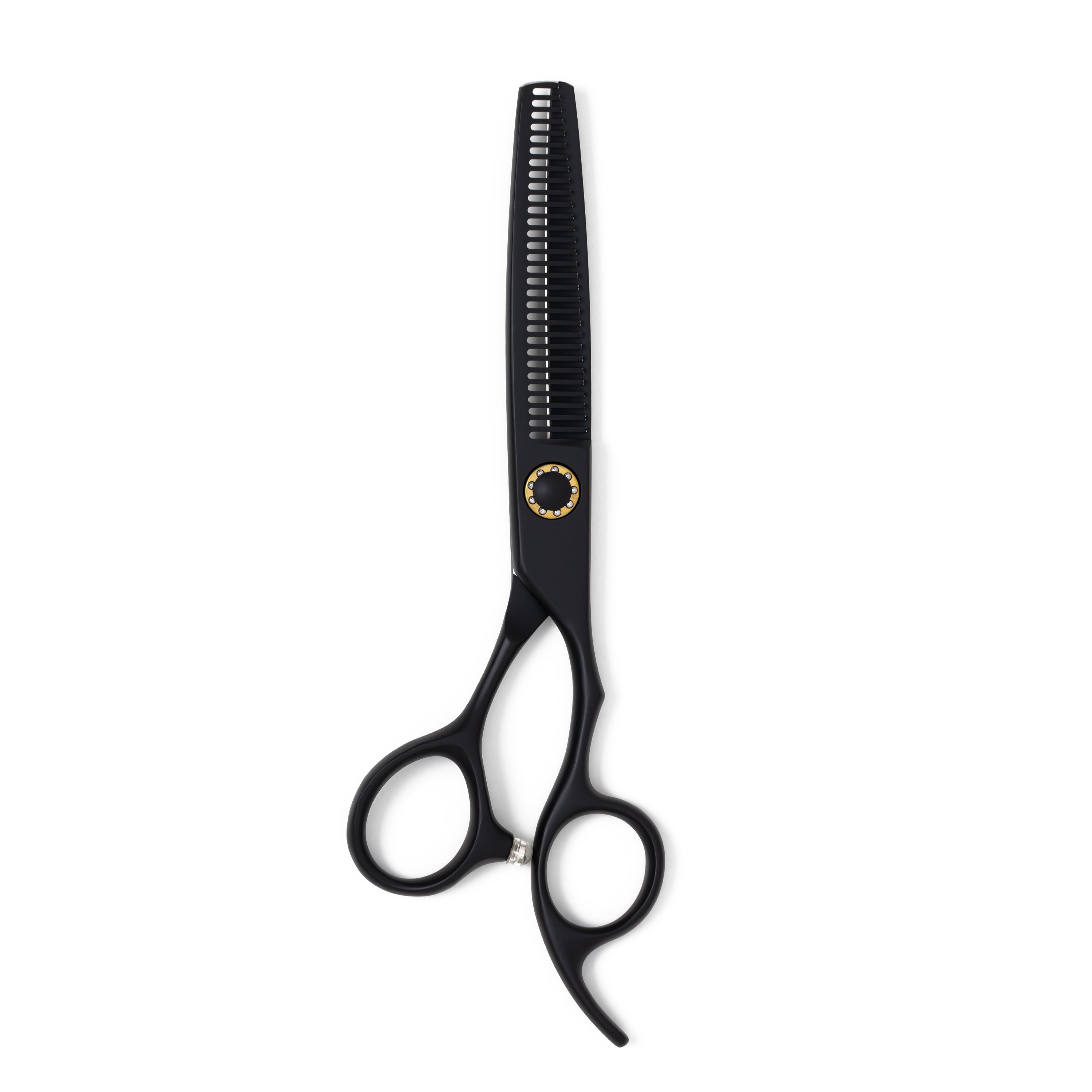 Ichiro Matte Black Hair Thinning Scissor  Matte Black Shears - Japan  Scissors USA