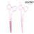 Set di forbici da parrucchiere rosa pastello Ichiro - Japan Scissors USA
